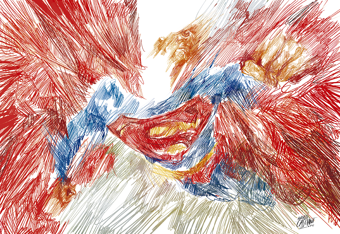 “Fragmentaria” citas ilustradas por Andrés Casciani: “Superman”